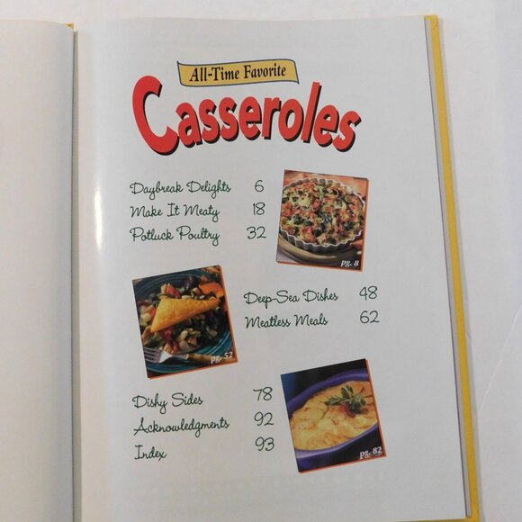 Favorite Brand Name All Time Favorite Casseroles Cookbook 2002 Hardcover - Picture 4 of 8
